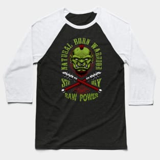 Raw Power Warrior Baseball T-Shirt